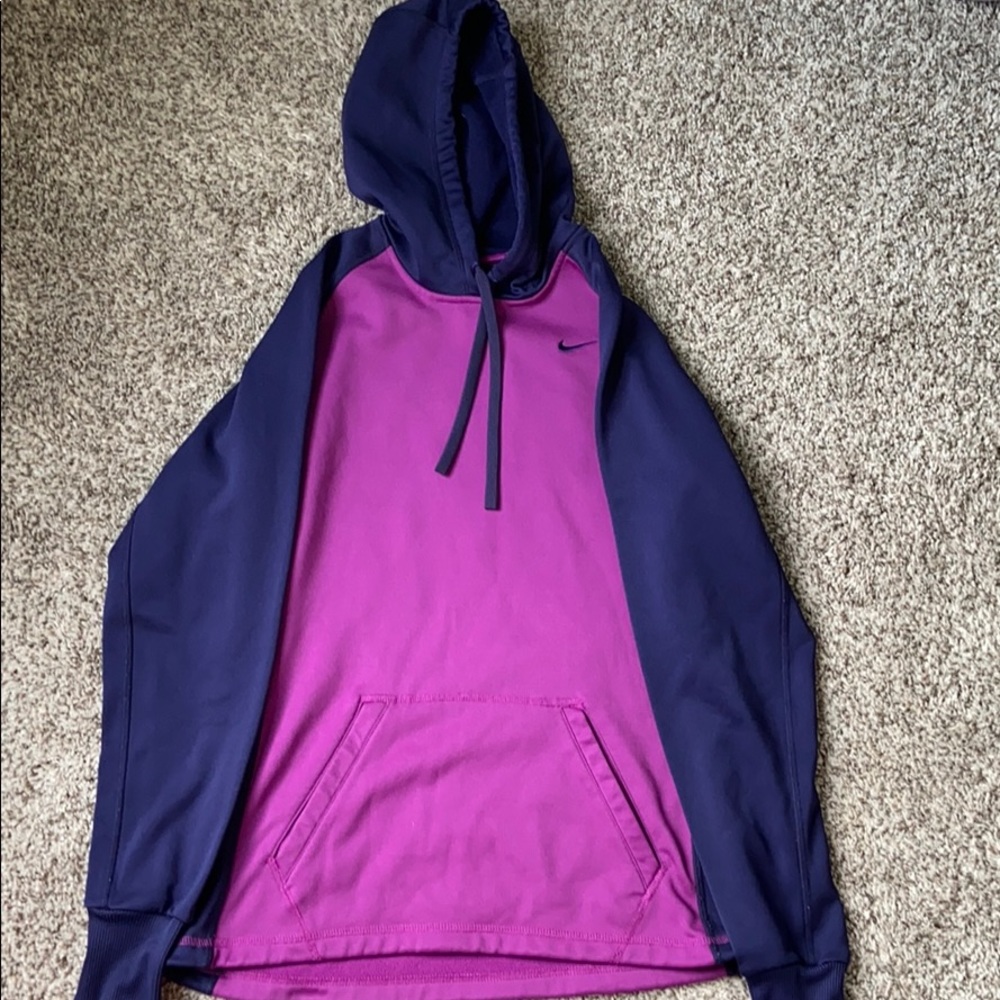Nike Dri Fit Purple Hoodie